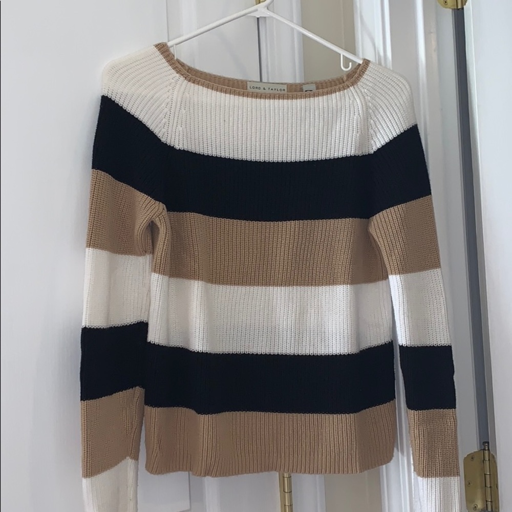 Multi-color sweater